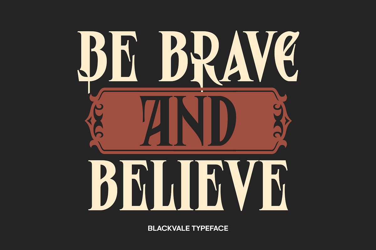 Blackvale, a Symbol Font by Nathatype (Photo 2 of 15)