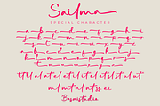 Sailma – Handwritten Font, a Handwritten Font by Basnistudio (Thumbnail 12 of 13)