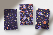 Cosmic childish seamless patterns, a Pattern Graphic by Good Studio (Thumbnail 7 of 8)