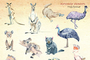 Welcom to Australia, an Animal Illustration by Watercolor arts (Thumbnail 2 of 5)