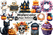 Happy Halloween Sublimation, an Illustration by Black Bird Studio (Thumbnail 1 of 6)