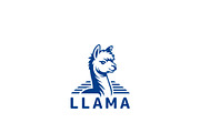 Llama Logo Design, a Branding & Logo Template by HueNestify (Thumbnail 1 of 2)