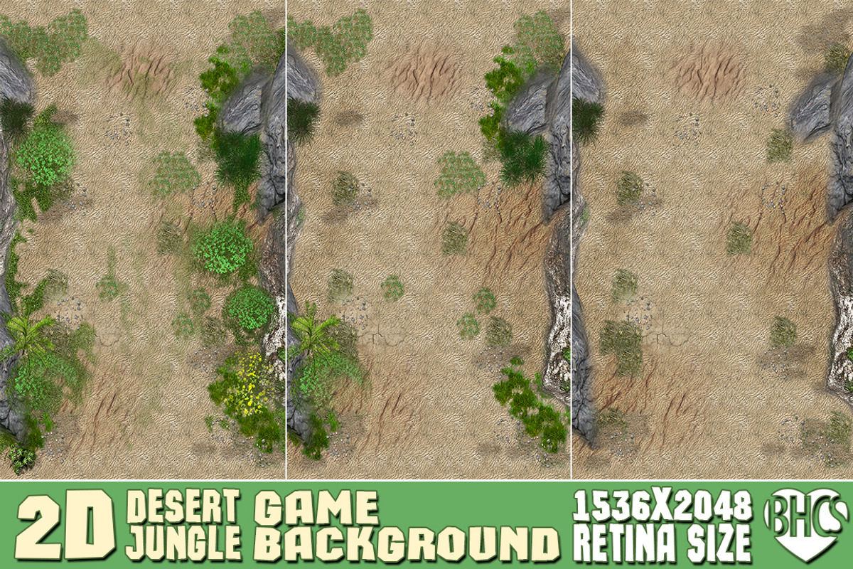 Desert Jungle Game Background, an Object Graphic by Beatheart Creative Studio (Photo 10 of 14)