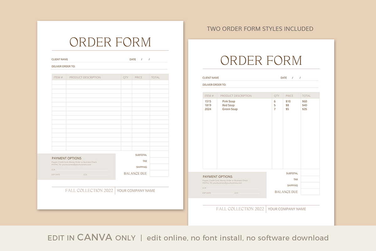 Wholesale Catalog Template CANVA, a Magazine Template by Digiluxe (Photo 4 of 7)
