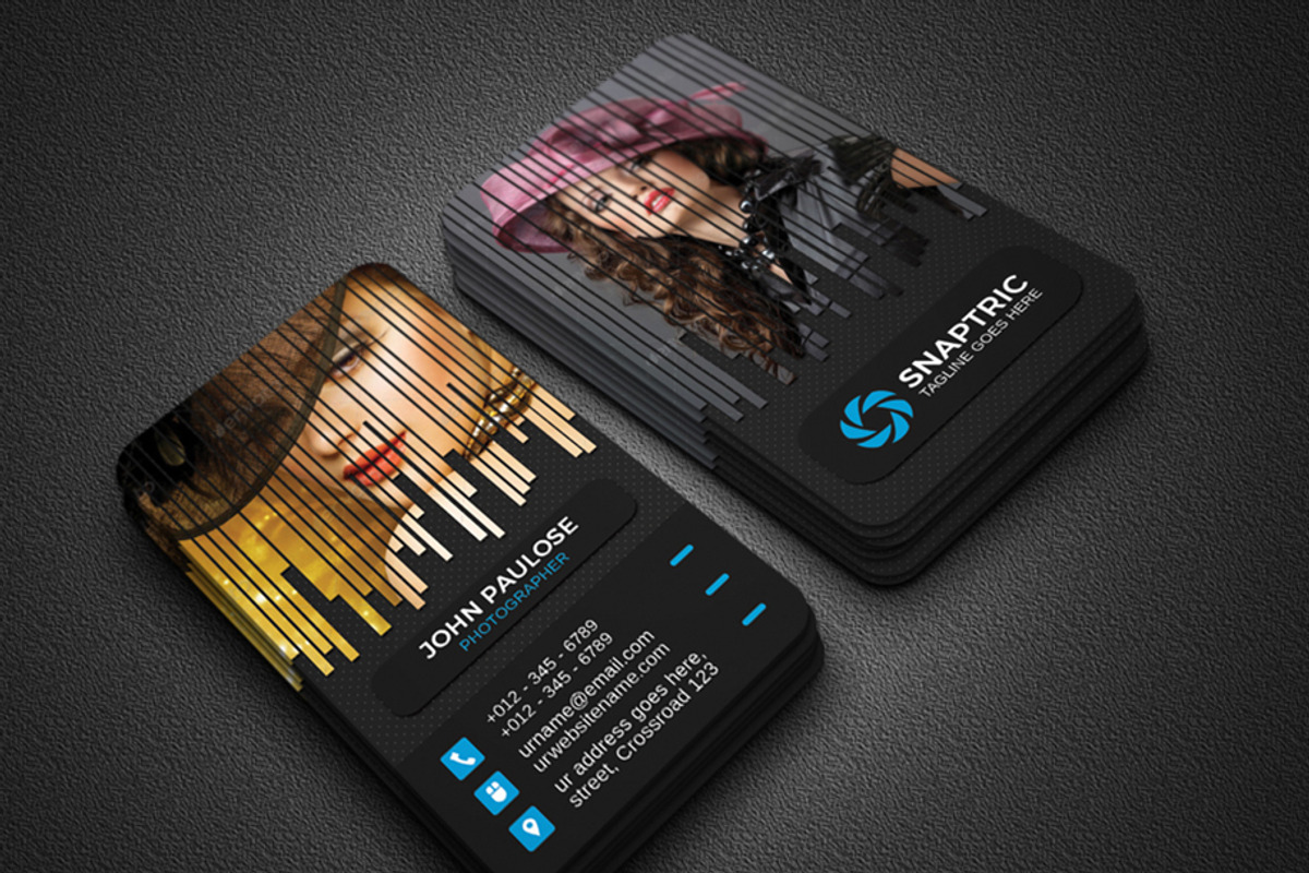 Photography Business Card, a Business Card Template by Creative_Arts (Photo 1 of 3)