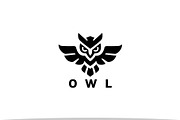 Owl Logo Design, a Branding & Logo Template by Metrolinevision (Thumbnail 1 of 2)