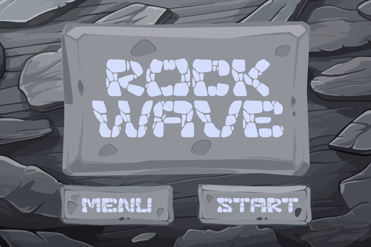 Rock Blox Stone Font, a Font by PutraCetol Studio (Photo 2 of 5)