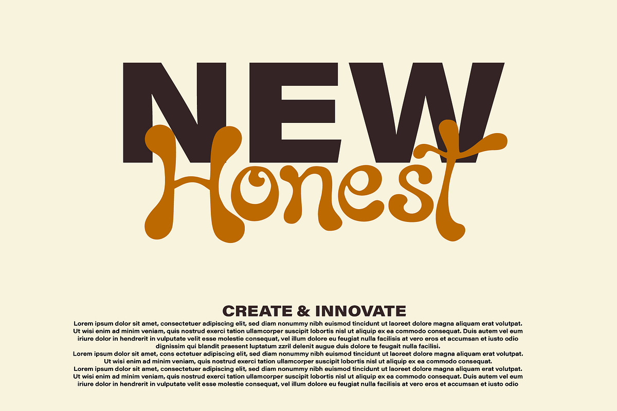 Rattoligs - Retro Dsiplay Font, a Serif Font by NuType (Photo 7 of 10)