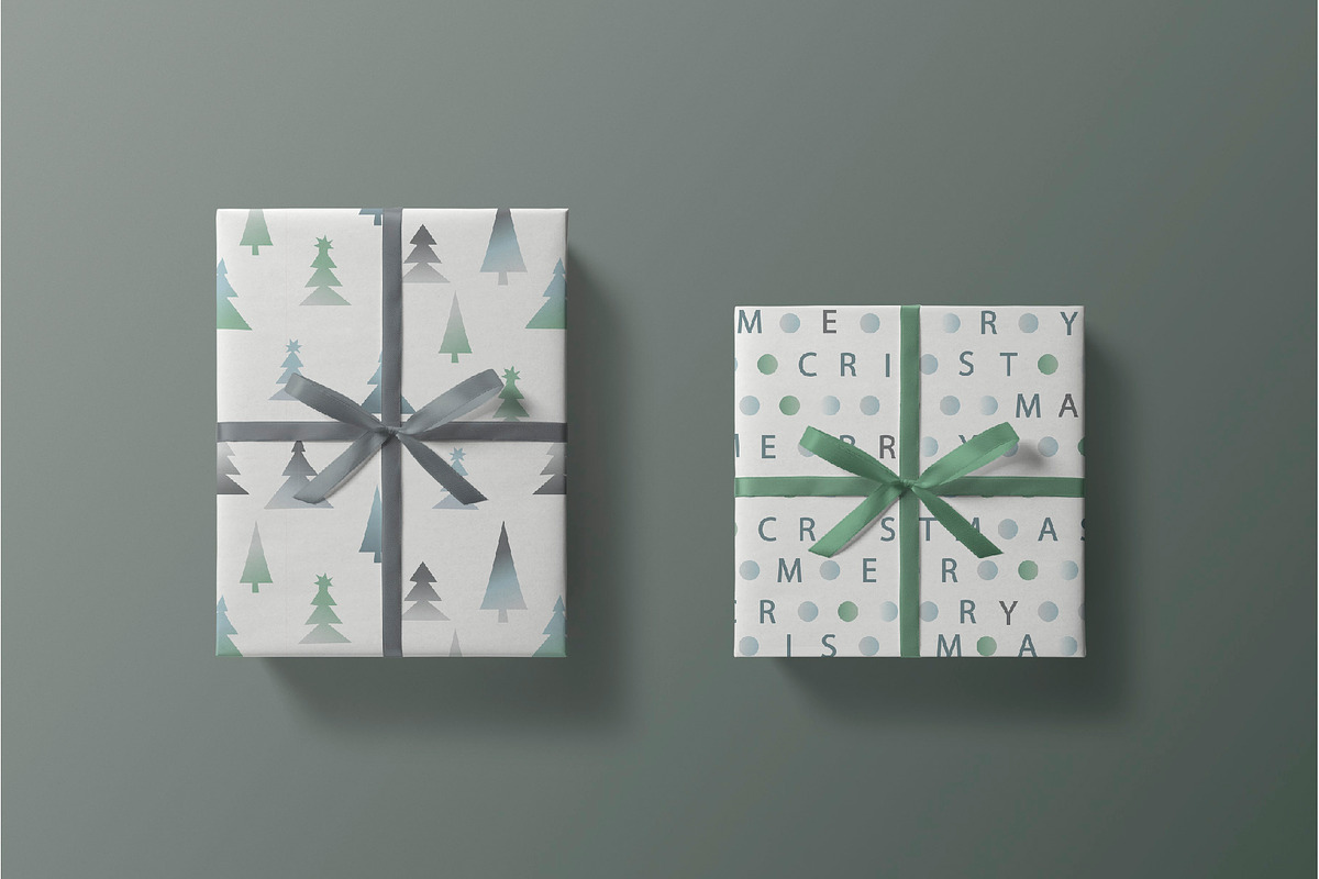 GRADIENT Christmas collection, a Decorative Illustration by Katya_lu (Photo 6 of 11)