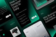 Artificial Intelligence Automation, a Social Media Template by Annora Studio (Thumbnail 2 of 6)