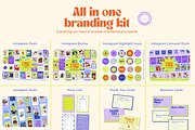 Ultimate Funky & Vibin Branding Kit, a Branding & Logo Template by Hell Yeah Designs (Thumbnail 5 of 29)