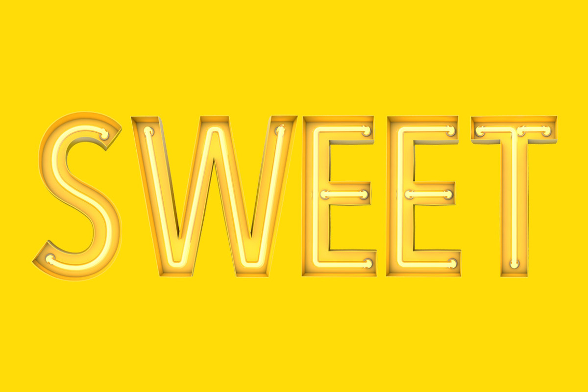 Neon - OTF colour font preview 4