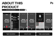 Tiktok Mockup Bundle | PSD, a Social Media Template by sophiesconcepts (Thumbnail 2 of 2)