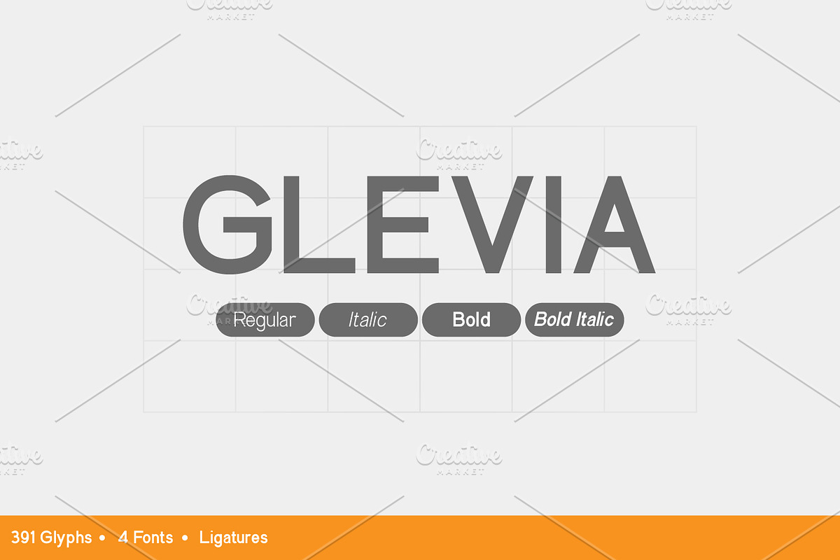 Glevia Sans, a Sans Serif Font by pictranoosa_studio (Photo 1 of 7)