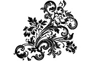 Vintage Floral Ornament & Wreath SVG, an Object Graphic by Gfx_Store (Thumbnail 10 of 16)