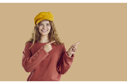 Young smiling woman wearing red, a Person Photo by StudioRomantic