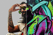 Graffiti Art Photo Effect, a Layer Style Add-On by Svaha Graphic Studio (Thumbnail 3 of 4)