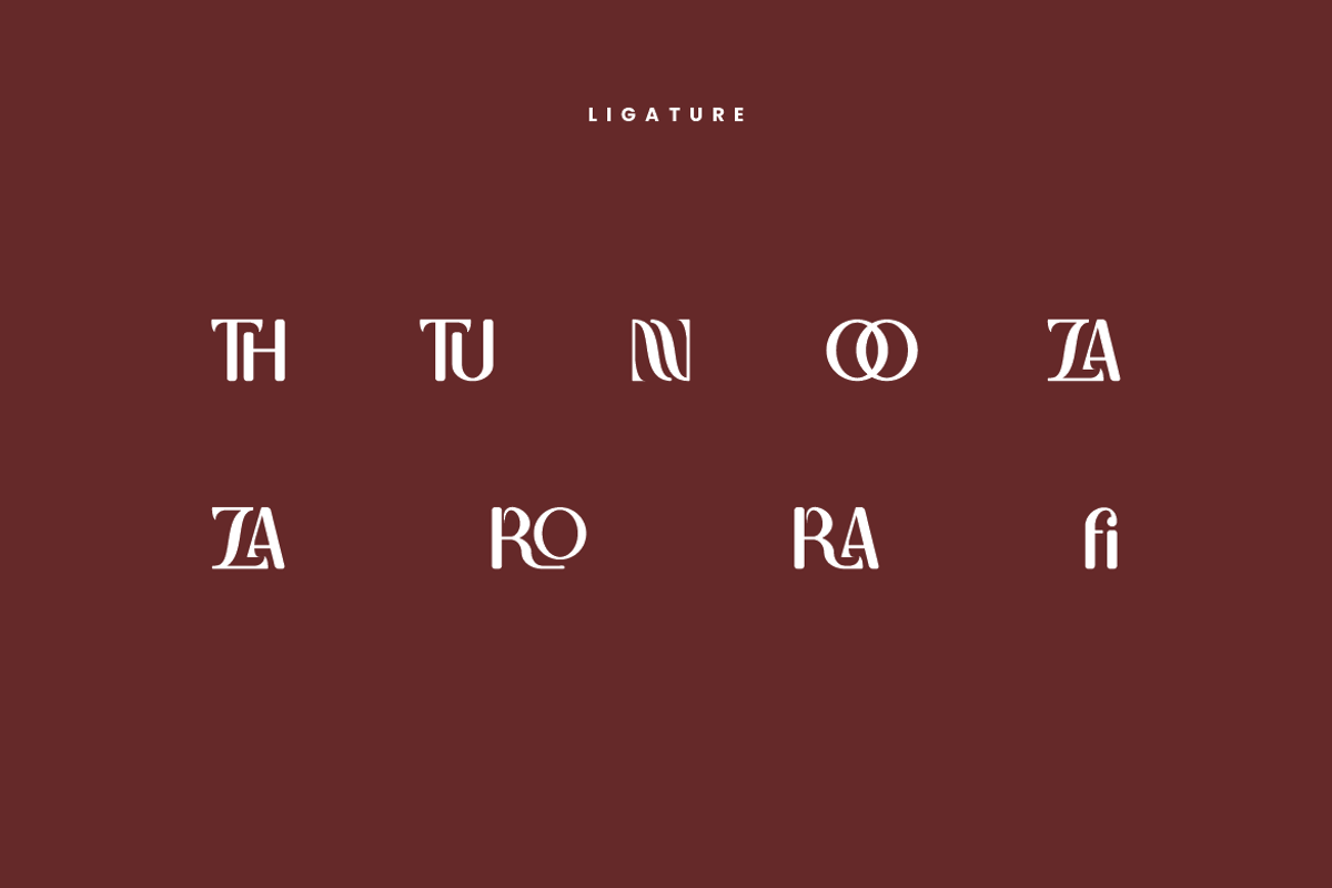 Gennroza - Branding Font, a Sans Serif Font by Iqsiart Studio (Photo 5 of 7)