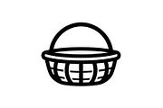 50 Woven Basket Vector Bundle, an Illustration by Designs_River (Thumbnail 37 of 51)