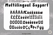 Space Clay - Chunky Display Font, a Slab Serif Font by CozyPersimmon (Thumbnail 5 of 5)