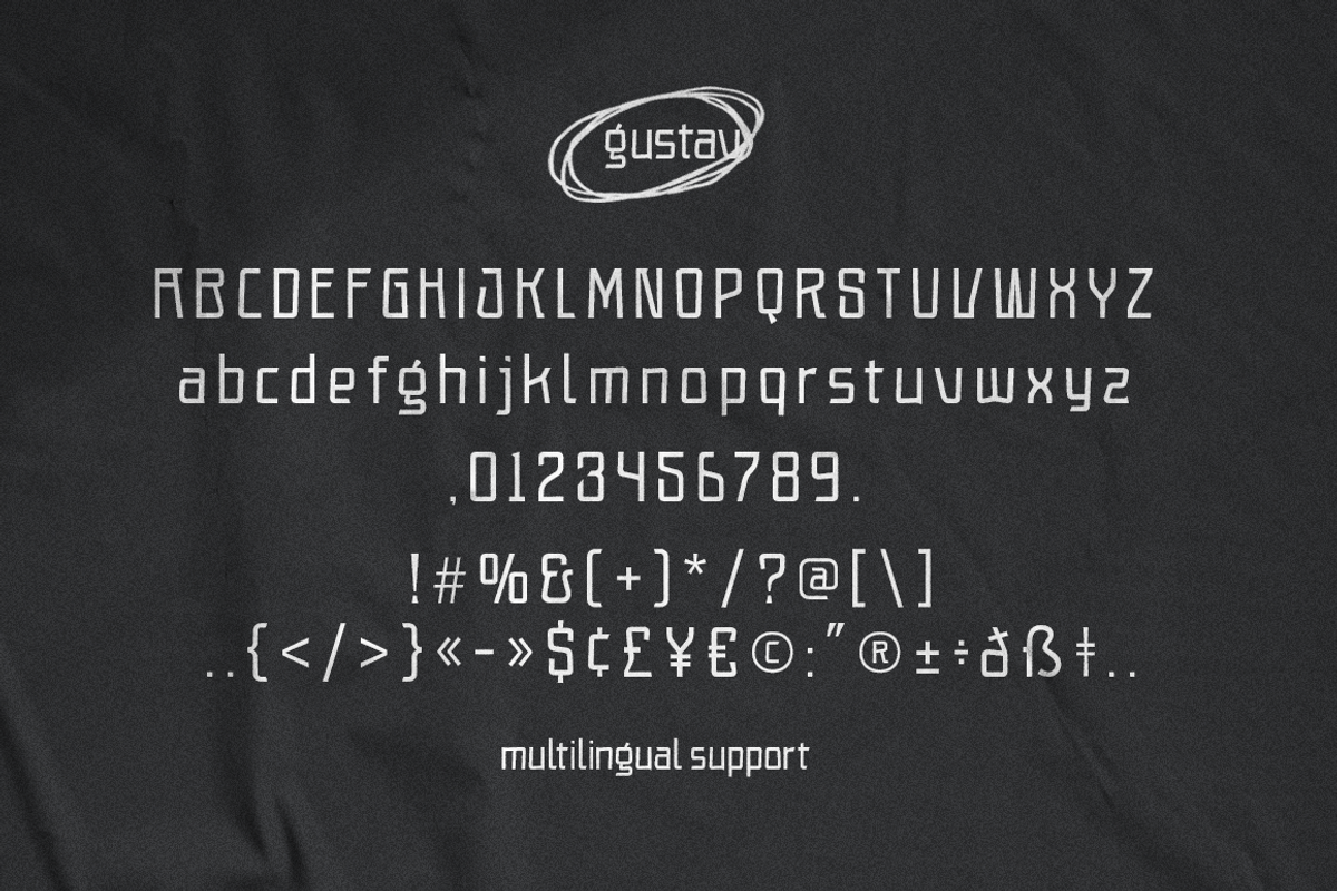 Gustav Font, a Sans Serif Font by Grontype (Photo 7 of 8)