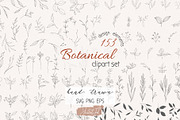 Organic shapes, botanical forms, a Decorative Illustration by JuDesign (Thumbnail 1 of 13)