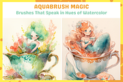 Premium Procreate Watercolor Brushes, a Brush Add-On by nikiartcorner (Thumbnail 5 of 10)