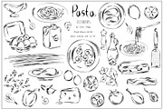 Italian Cuisine Vector Collection, a Graphic by MayaNavits (Thumbnail 10 of 16)
