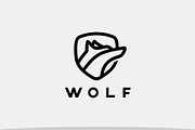 Wolf Head Logo, a Branding & Logo Template by Logosava (Thumbnail 1 of 2)