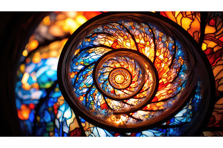 vibrant sun spiral ai generated, a Background Photo by pikepicture