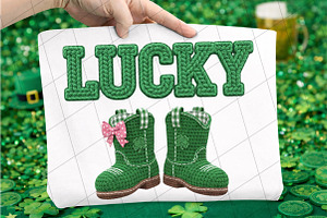 St. Patrick's Day Lucky, an Illustration by DreamCafeArt