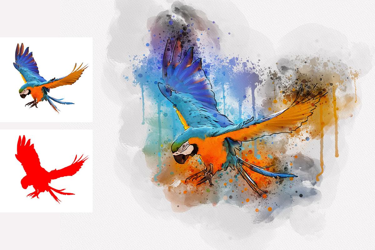Animal Art Photo Effect, an Action Add-On by MRI STUDIO (Photo 2 of 7)