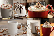 Minimalist Mug Mockup Bundle 100 JPG, a Cups & Container Mockup by KennedyStudio (Thumbnail 10 of 12)