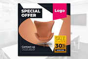 Instagram Posts Furniture Template, a Social Media Template by rogeriomarcos (Thumbnail 6 of 7)
