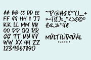 Marker Brush Font, a Sans Serif Font by Yuby Creative (Thumbnail 4 of 5)