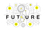 Cyber future is now, a Healthcare Illustration by Vladimir Vihrev (Thumbnail 1 of 3)
