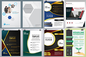 120 Creative Business Flyers Bundle