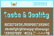 extravaganza font, a Font by weknow (Thumbnail 3 of 5)