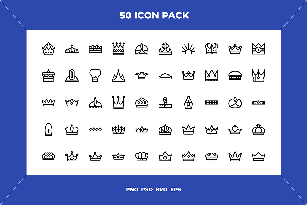 Crowns icons, an Icon by Wencory (Photo 1 of 2)