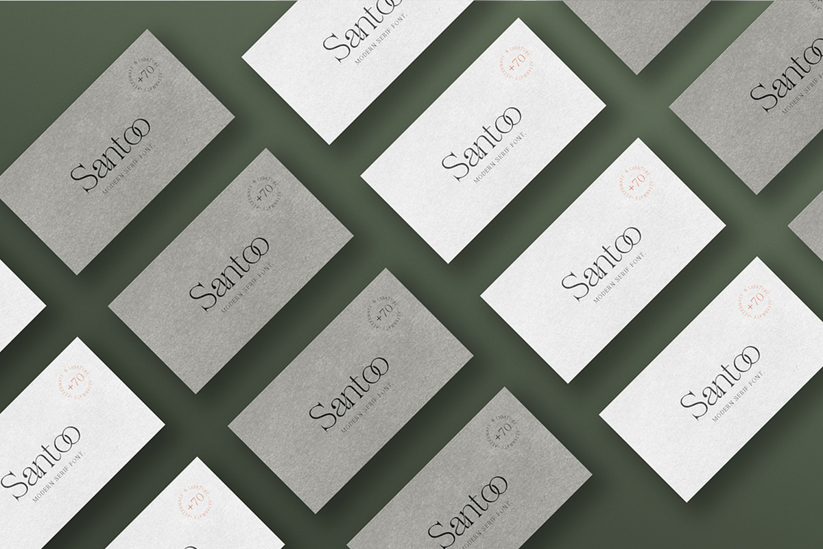 Ragille MODERN LIGATUR TYPFACE, a Serif Font by BOOSH Studio (Photo 5 of 12)