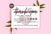 Thank You Card For Small Business #6, a Flyer Template by Oskar Wantopi (Thumbnail 1 of 3)