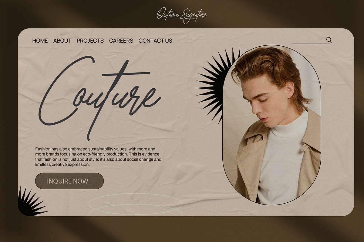Octavia Signature Business Font