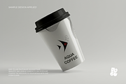 White Cup Mockup Set - Vol 1, a Product Mockup by DOBE Studio (Thumbnail 3 of 4)