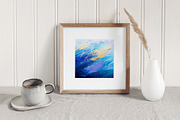 Deep Blue Abstract Backgrounds, a Background Graphic by Elena Dorosh (Thumbnail 5 of 9)