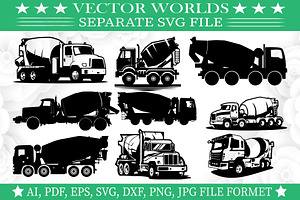 Pump Truck SVG, Pump Trucks SVG, an Object Graphic by VectorWorlds