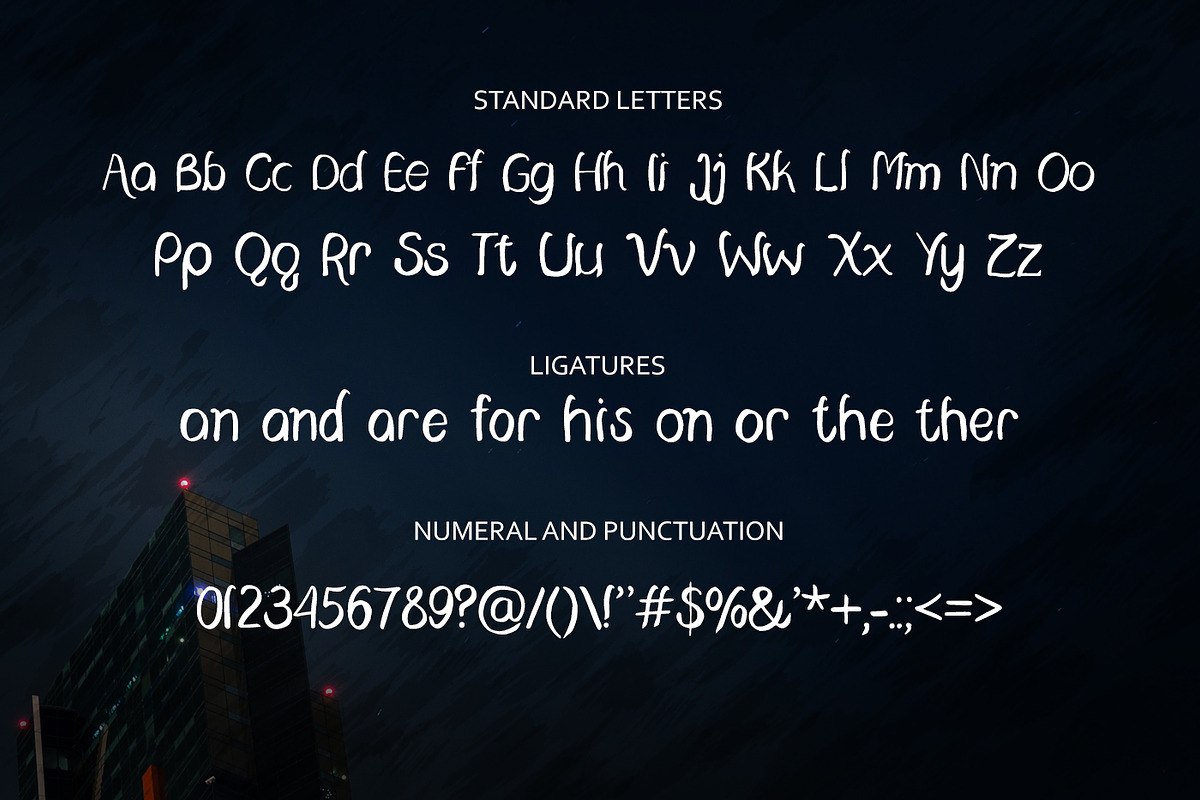 Grouver Font preview 2