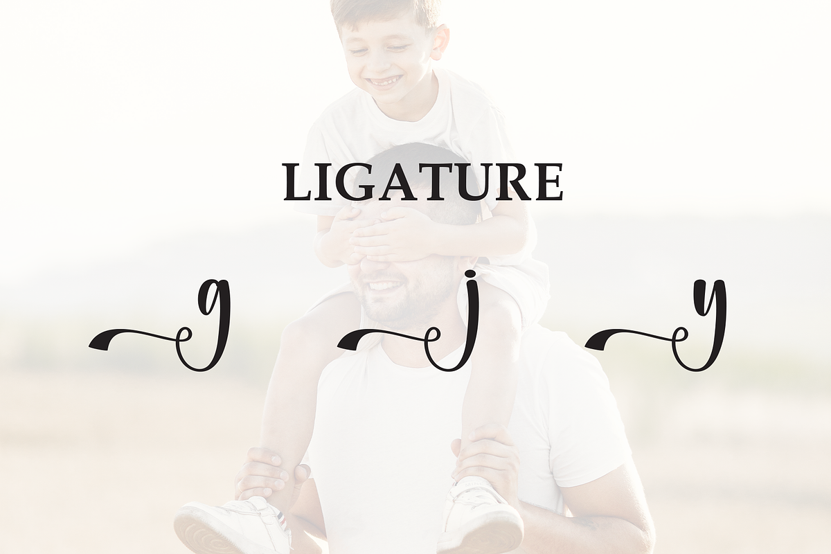 Daddy | Script Font, a Handwritten Font by Scratchones (Photo 8 of 9)