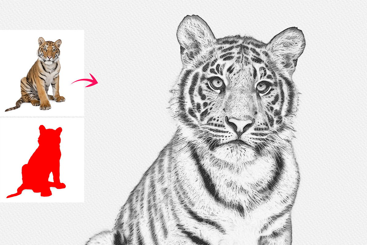 Line Art & Sketch Effect, an Action Add-On by MRI STUDIO (Photo 10 of 11)