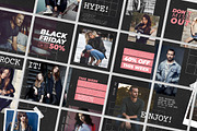 Grid - Instagram Puzzle Feed, a Social Media Template by Plan B (Thumbnail 6 of 6)