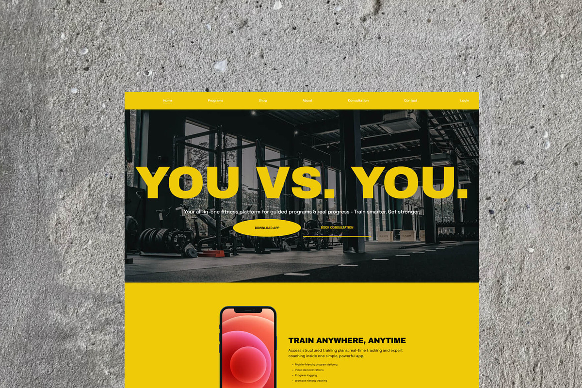 FitPro - Squarespace Template, a Squarespace Template by Gem Media (Photo 5 of 5)